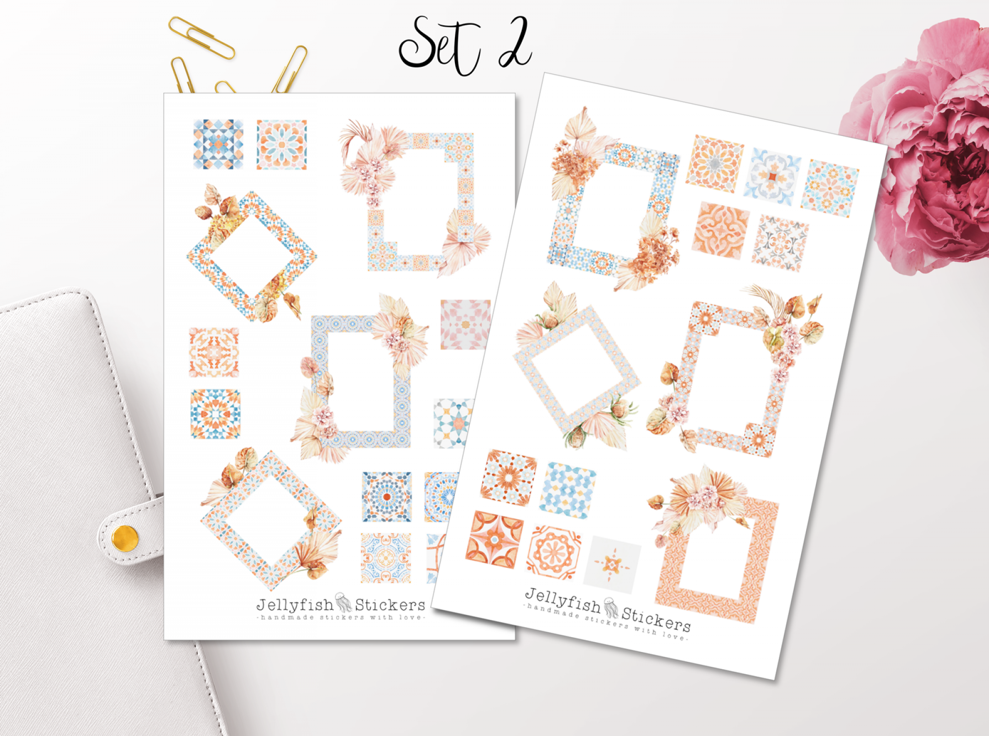 Urlaub Sticker Set